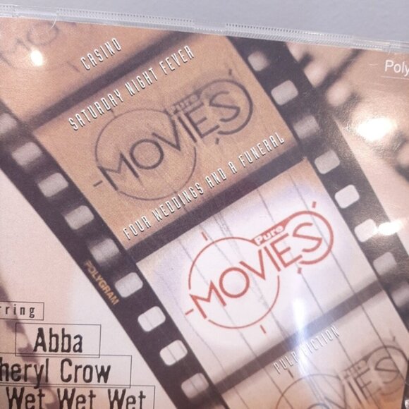 3/$20 PURE MOVIES Music Compilation CD Album Vintage Oldies Classic 1996 Tested - Picture 3 of 14